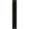 Ekena Millwork Maria Wrought Iron Bracket, (Triple center brace), Antiqued Bronze 2"W x 10"D x 12"H BKTM02X10X12TMAABZ - alternate 3